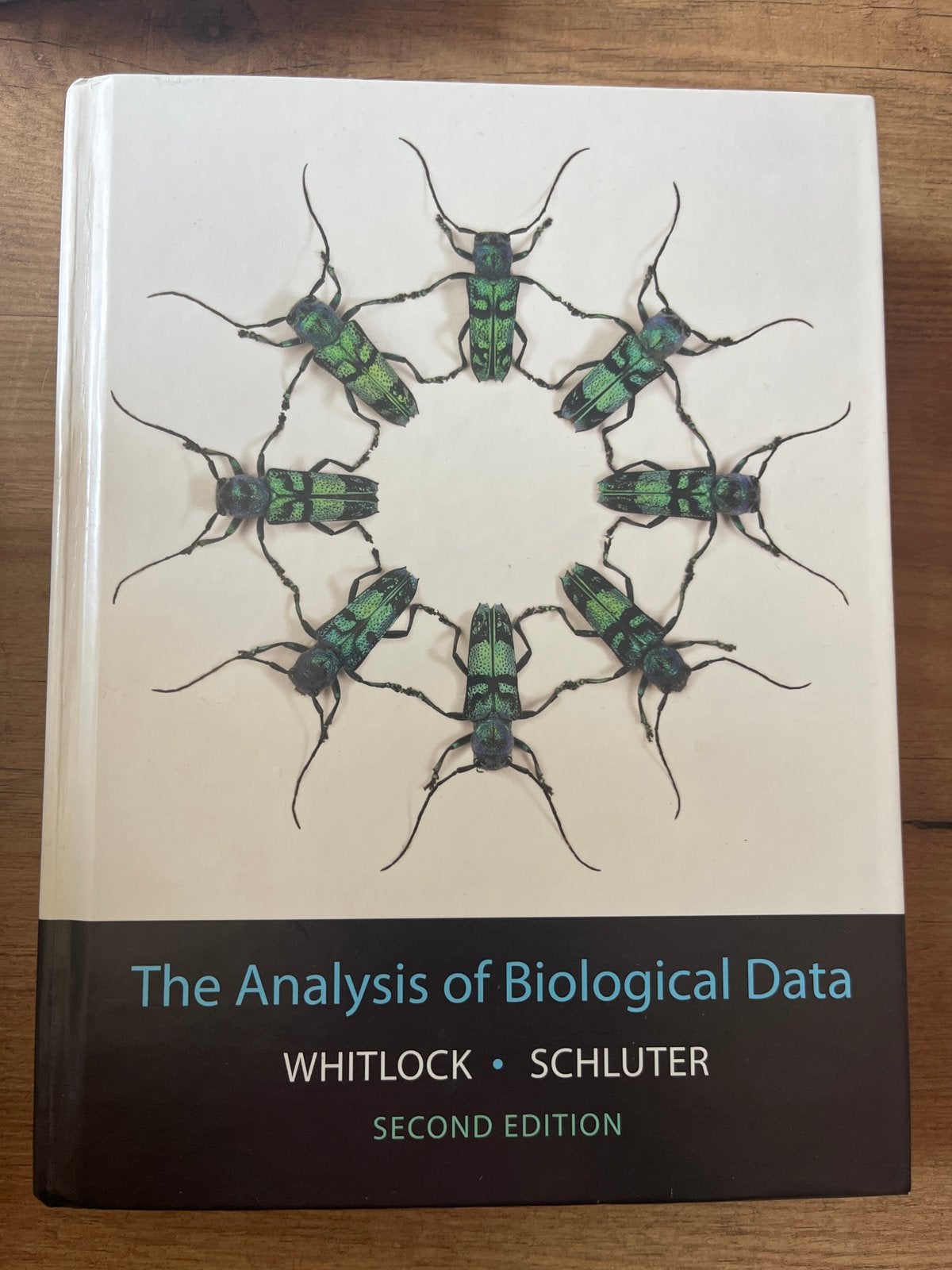 The Analysis of Biological Data - Whitlock & Schluter, Boeken, Ophalen, Zo goed als nieuw, Natuurwetenschap