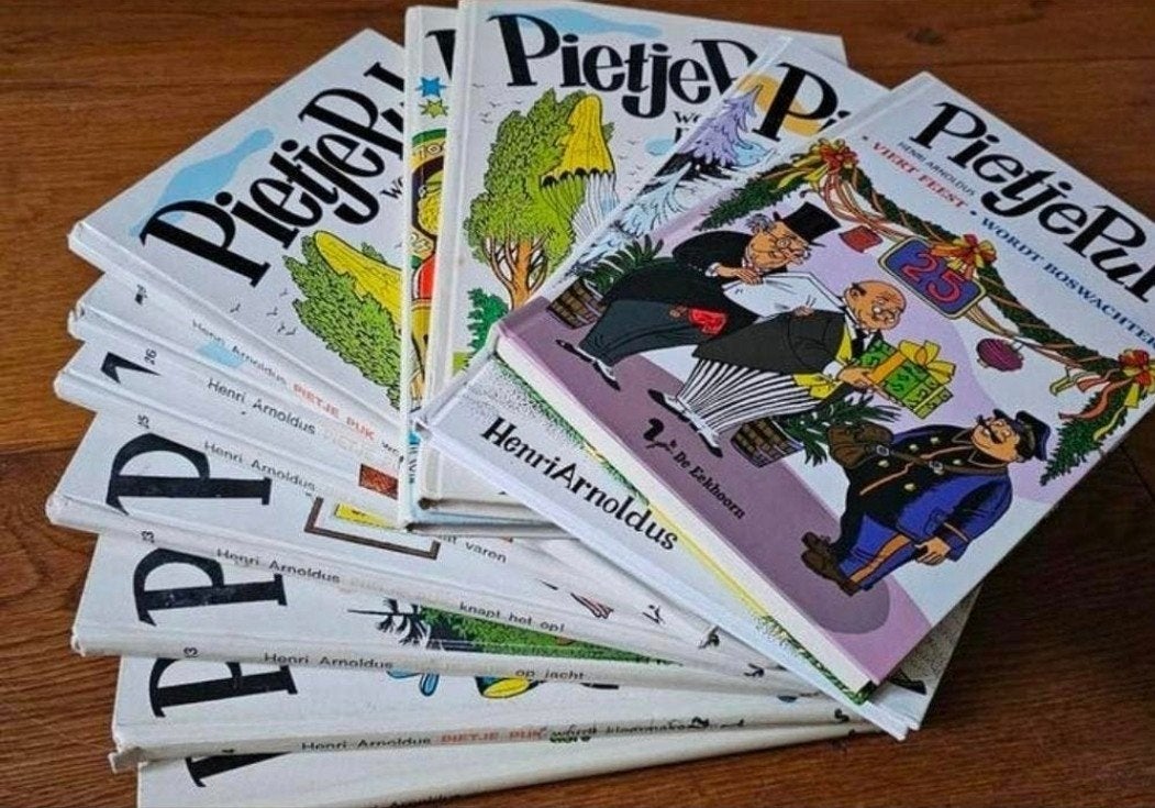 Pietje Puk boeken-11x-  o.a oudere uitgave's- Verzend ook, Boeken, Ophalen, Gelezen, Fictie algemeen