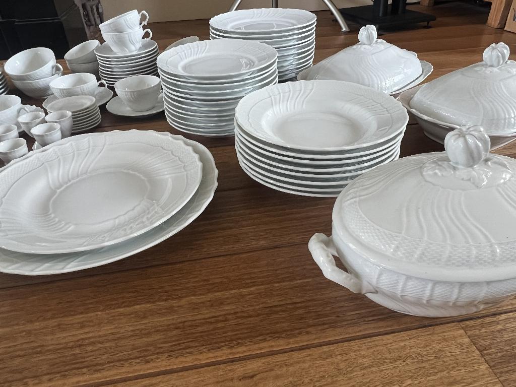 Richard Ginori - Vecchio Ginori - compleet servies wit, Ophalen