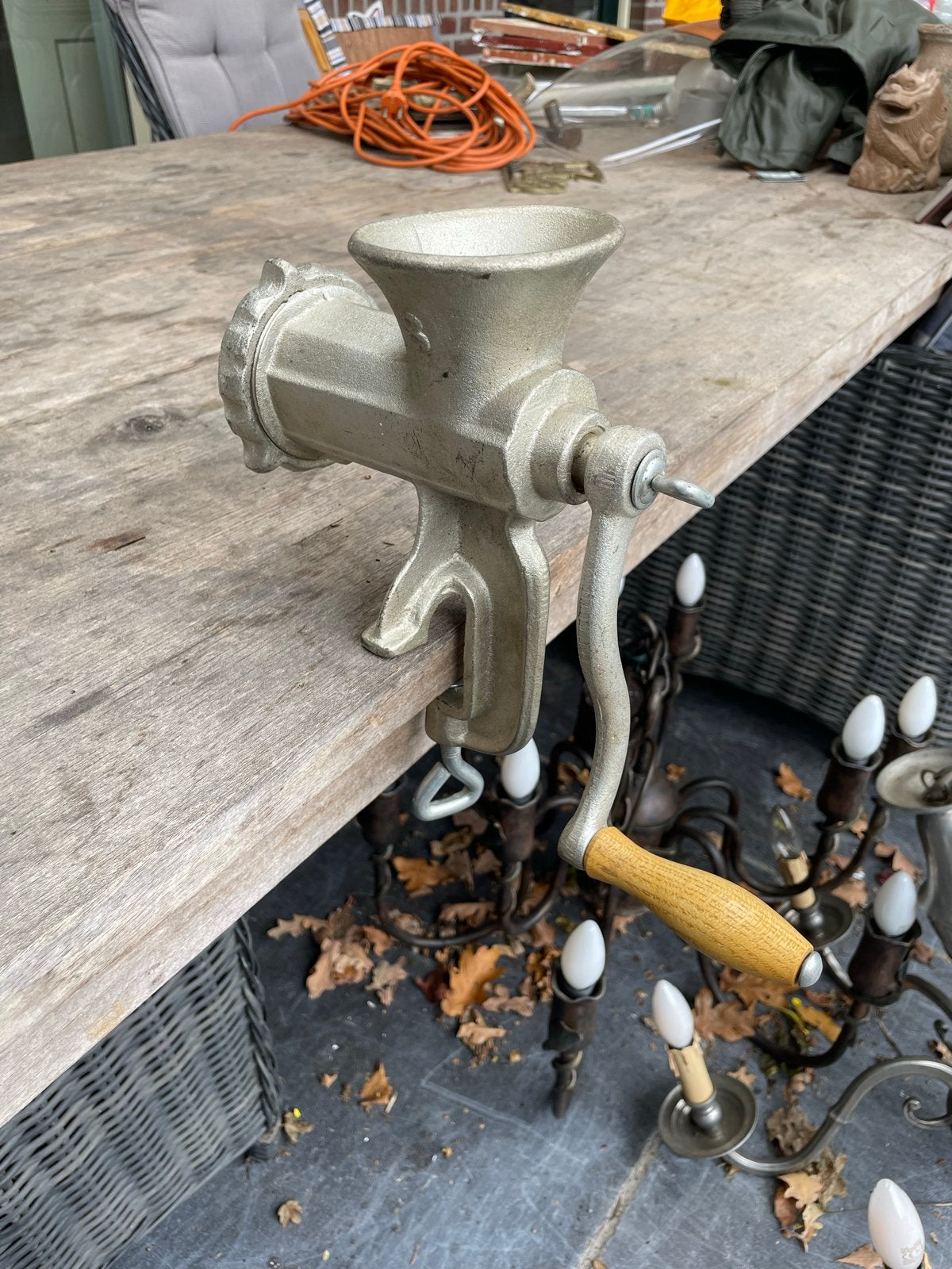 Nieuwe, ongebruikte vleesmolen - handbediend, Ophalen of Verzenden