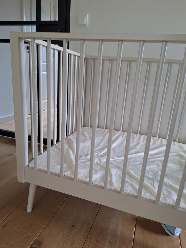 Babydump box europe evy oatmeal, Ophalen, Zo goed als nieuw, Rechthoekig, In hoogte verstelbaar