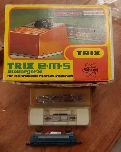 Trix EMS Trafo, Bouwstenen & Defecte E10338 Locomotief, Hobby en Vrije tijd, Wisselstroom, Gebruikt, Locomotief, Trix