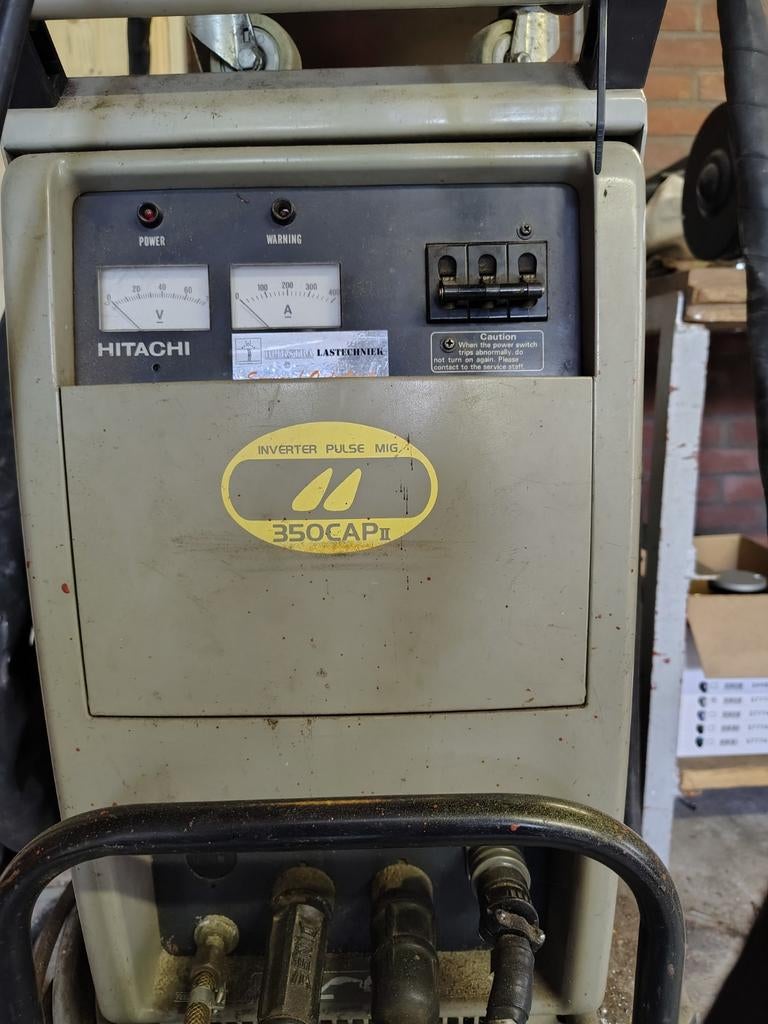 Hitachi Lasapparaat 350 CAP II, Ophalen, Gebruikt