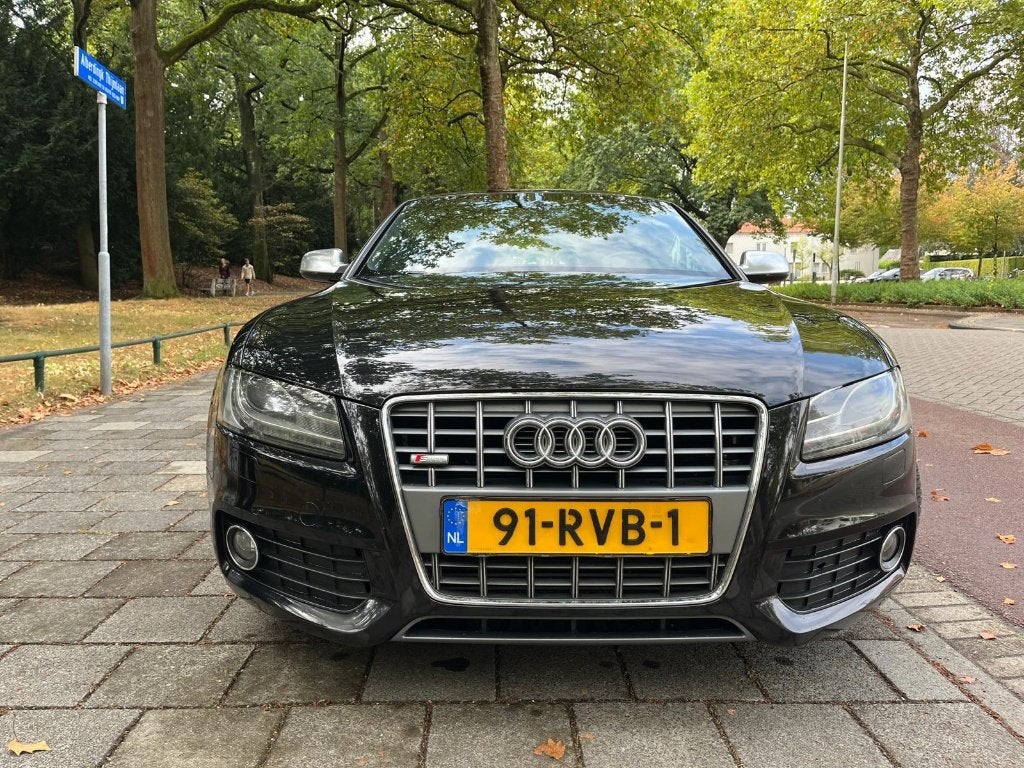 Audi A5 Coupe 1.8 TFSI pro S Line - automaat - 2de eigenaar, Auto's, Automaat, Zwart, 4 cilinders, Leder en Stof