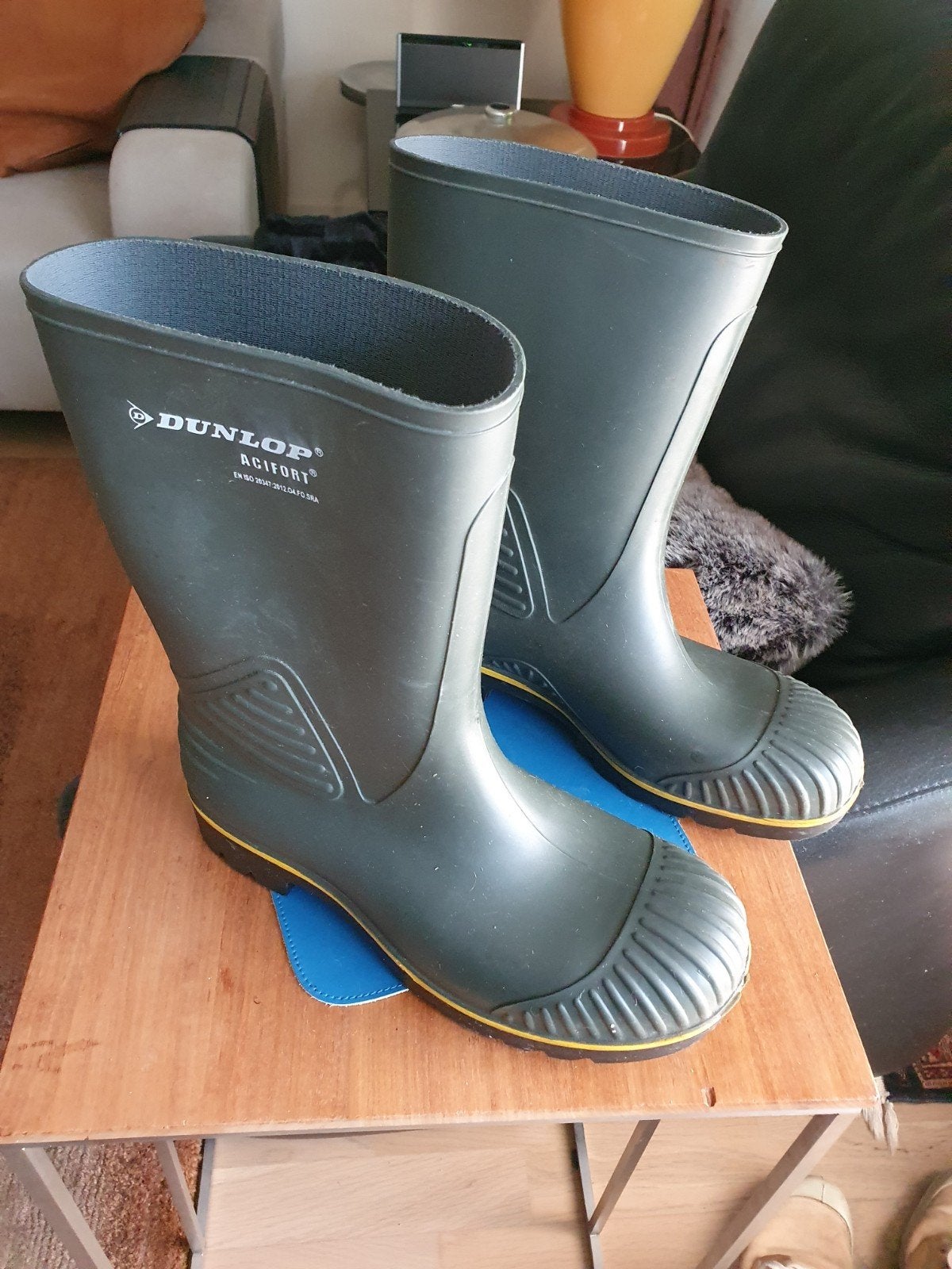 Dunlop kaplaarzen regenlaarzen laarzen werklaarzen 42, Ophalen of Verzenden, Zo goed als nieuw, Laarzen, Dunlop