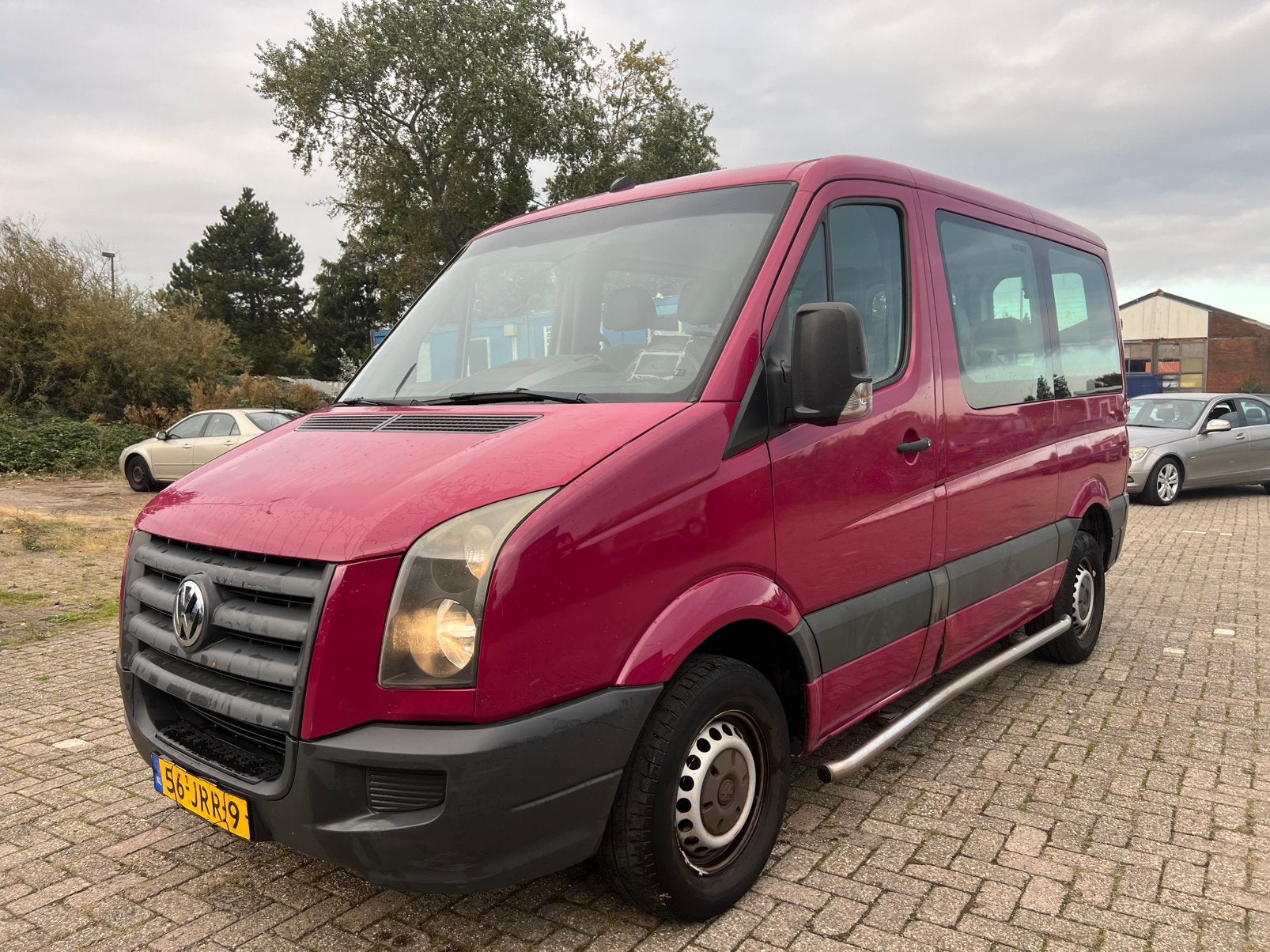 Volkswagen Crafter 35 2.5 TDI Kombi 2009 Airco 9 persoons, Auto's, Achterwielaandrijving, 2000 kg, Volkswagen, Wit
