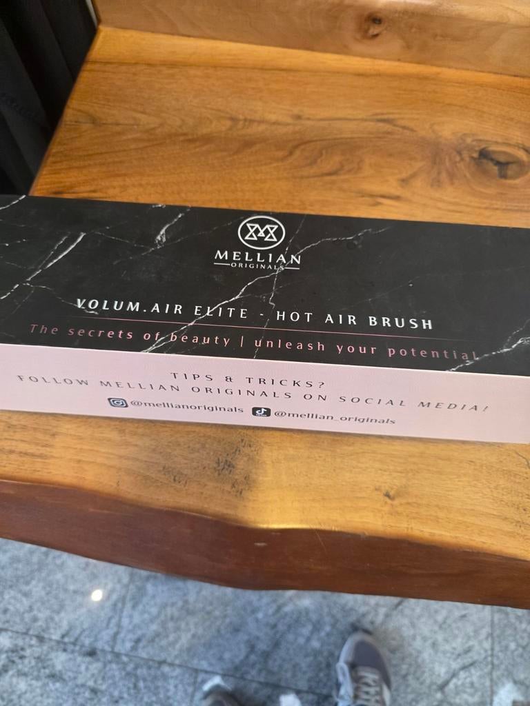 Mellian Originals Volum.Air Elite Hot Air Brush, Ophalen of Verzenden, Nieuw, Haarverzorging