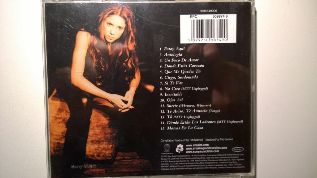 Shakira - Grandes Exitos, Ophalen of Verzenden, Zo goed als nieuw