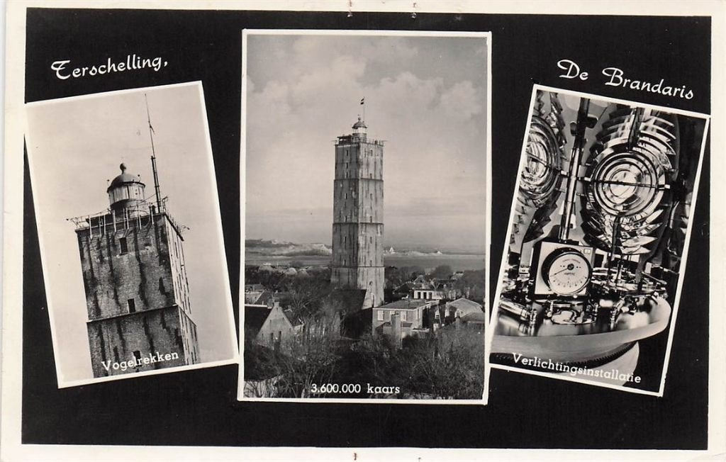 702-104-059 Terschelling De Brandaris, Verzenden, Voor 1920, Friesland