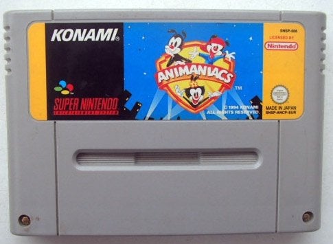 Super Nintendo - Konami - Animaniacs, Overige genres, 1 speler, Ophalen of Verzenden, Zo goed als nieuw