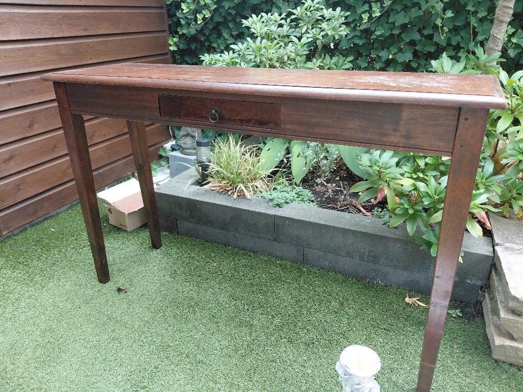 Sidetable, Huis en Inrichting, Tafels | Sidetables, Ophalen, Gebruikt, 100 tot 150 cm, Overige houtsoorten