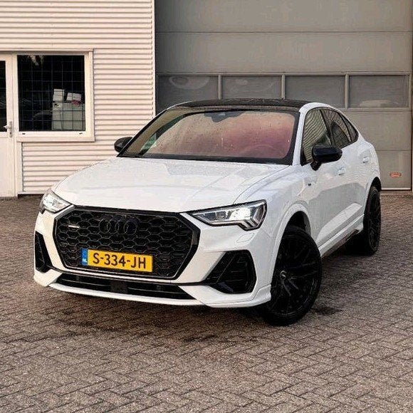 Audi Q3 45Tfsi 230pk /Quattro 2020 Wit/ 1 jaar apk, 4x4, 4 cilinders, 1984 cc, Leder en Stof