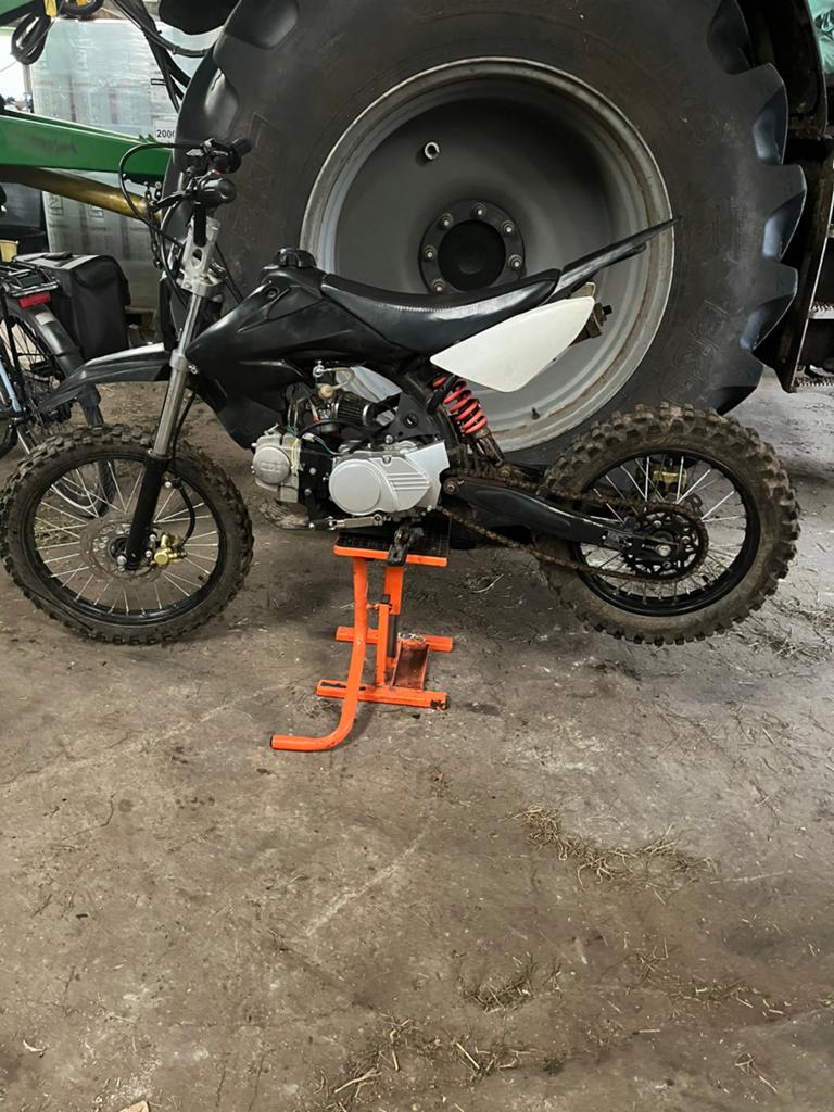 125cc 4 takt crossbrommer, Ophalen, Zo goed als nieuw, Overige merken