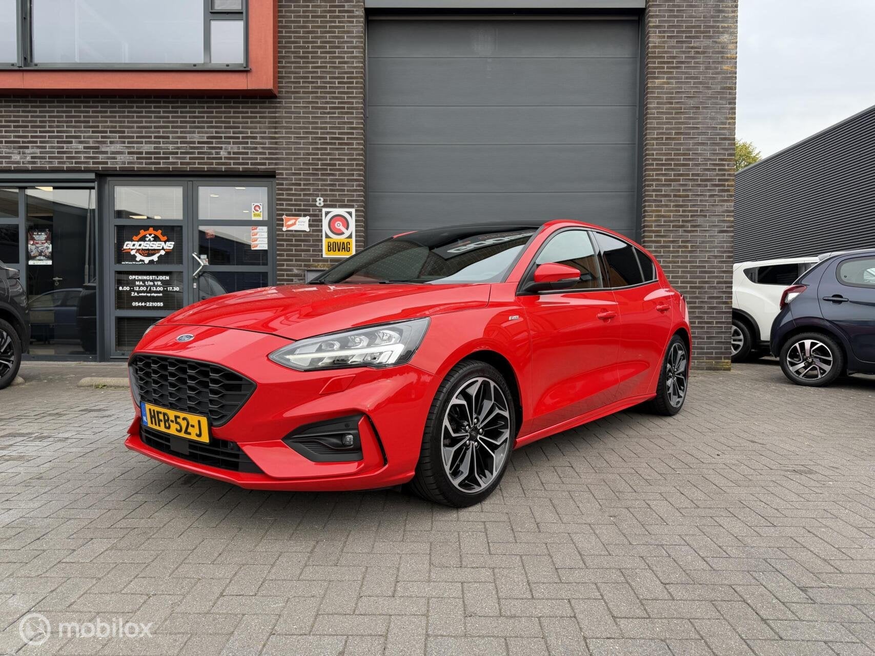 Ford Focus 1.0 EcoBoost Hybrid ST Line X Business, Auto's, Gebruikt, Euro 6, 1306 kg, Bedrijf