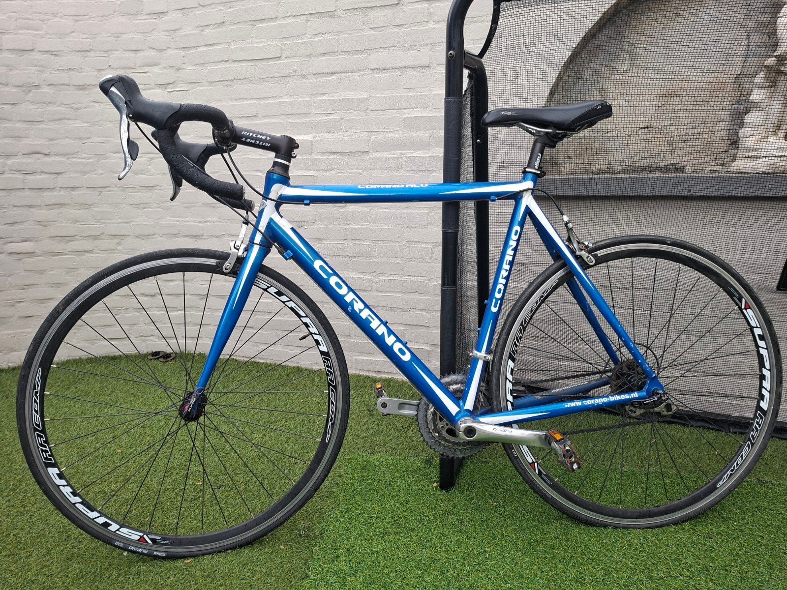 Wielrenfiets Corano, Aluminium, 57 tot 61 cm, Meer dan 20 versnellingen, Ophalen