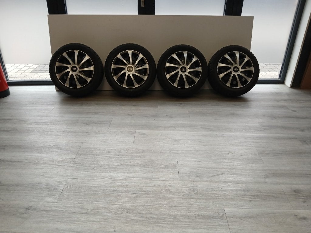 Winter Wielenset Toyota Aygo, C1, 107 2005-2022 14INCH Staal, Auto-onderdelen, Banden en Velgen, Ophalen, 14 inch, 155 mm, Band(en)