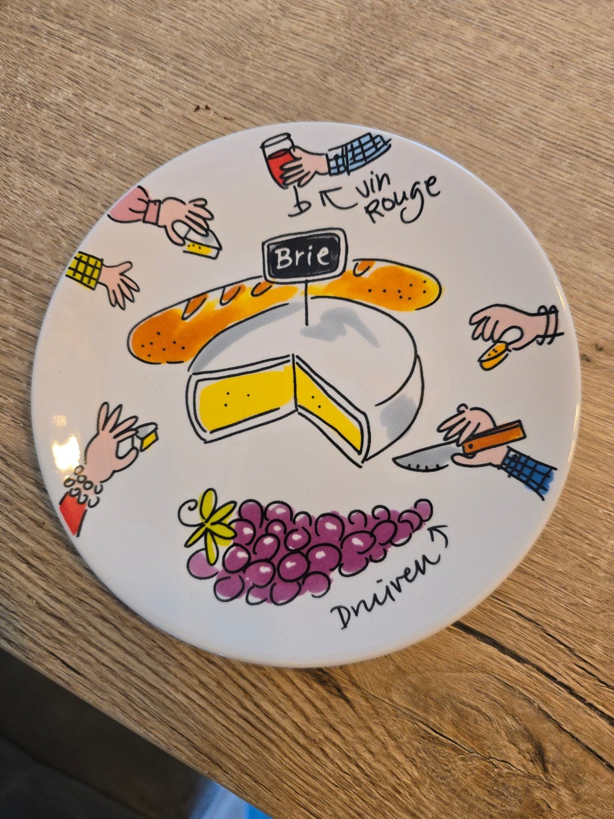 Blond Amsterdam Kaasplankje / Tapasbordje, Ophalen, Blond Amsterdam, Keramiek, Zo goed als nieuw