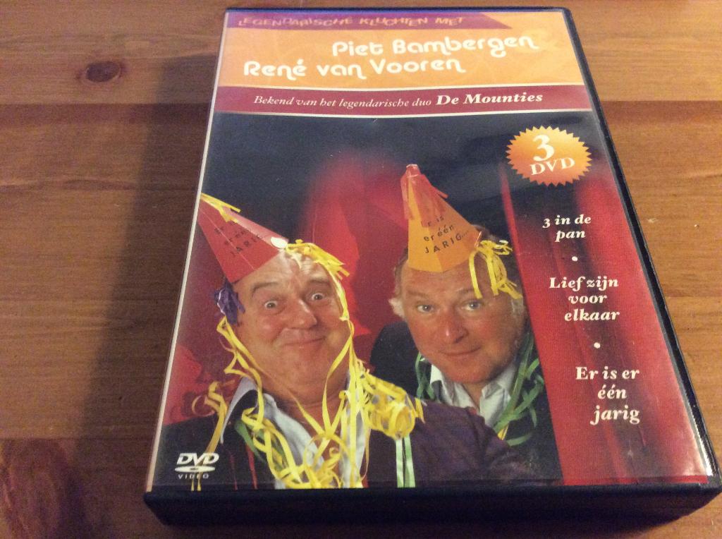Kluchten Met Piet Bambergen en René van Vooren. dvd box, Gebruikt, Alle leeftijden, Ophalen of Verzenden, Boxset