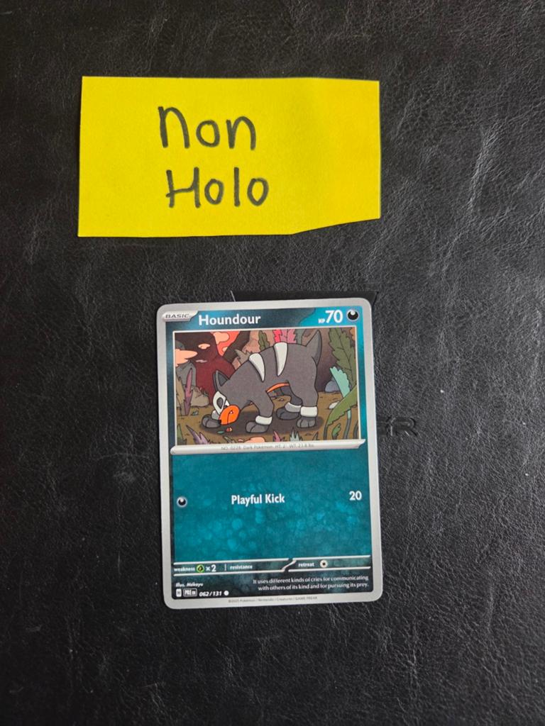 Houndour 062/131 prismatic evolution, Ophalen of Verzenden, Zo goed als nieuw