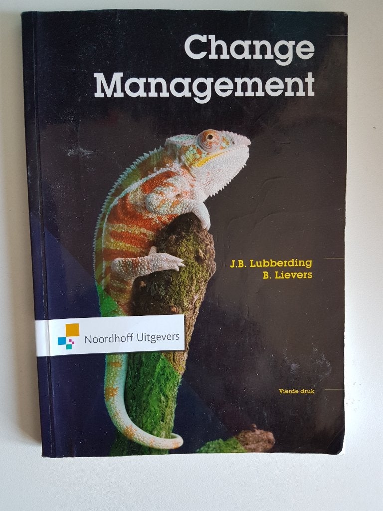 J.B. Lubberding, B. Lievers, Change Management, Boeken, Ophalen of Verzenden, Zo goed als nieuw, Management