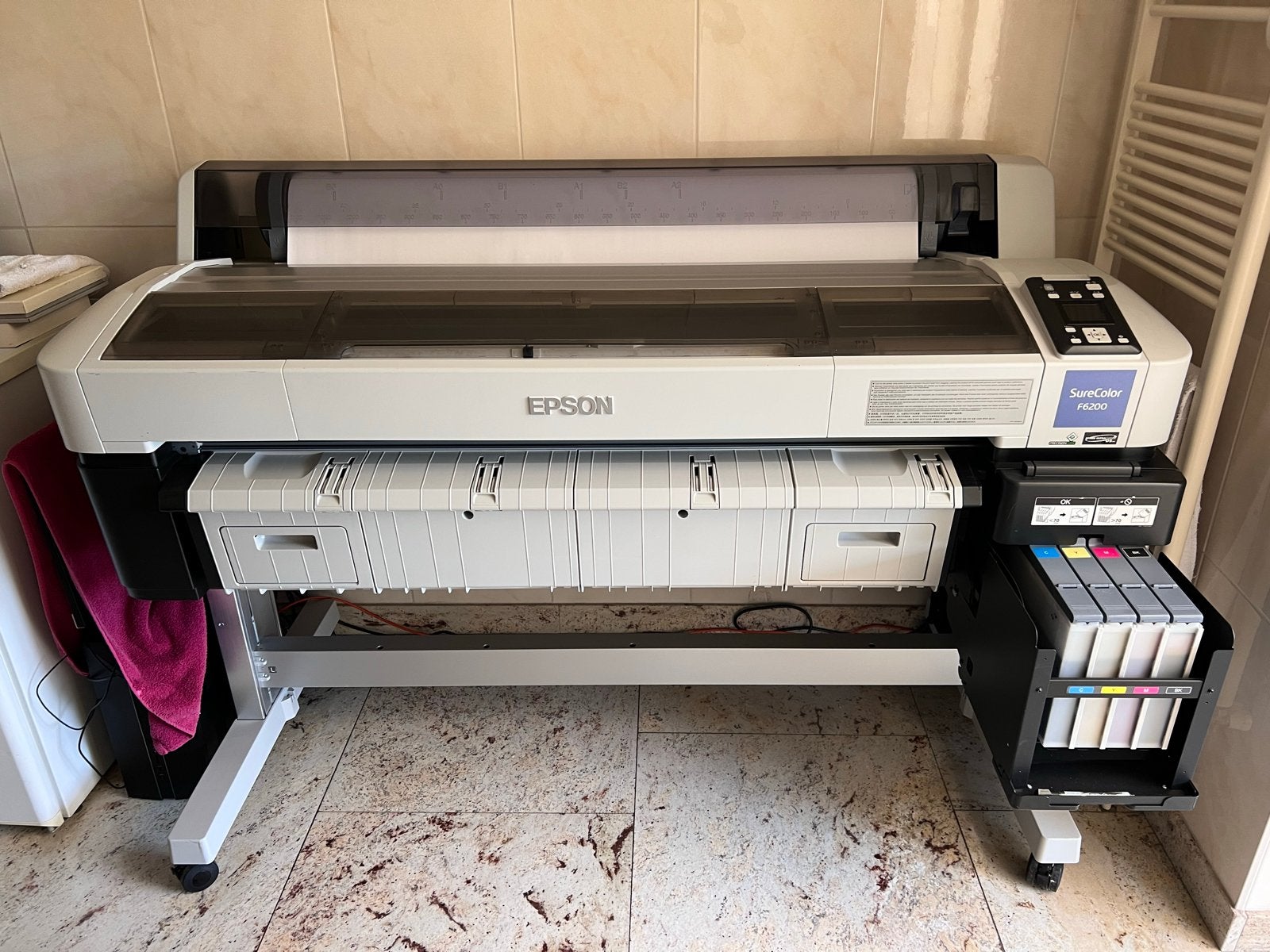 Epson SureColor F6200 Sublimatieprinter, Computers en Software, Ophalen, Printer, Kleur printen, Zo goed als nieuw