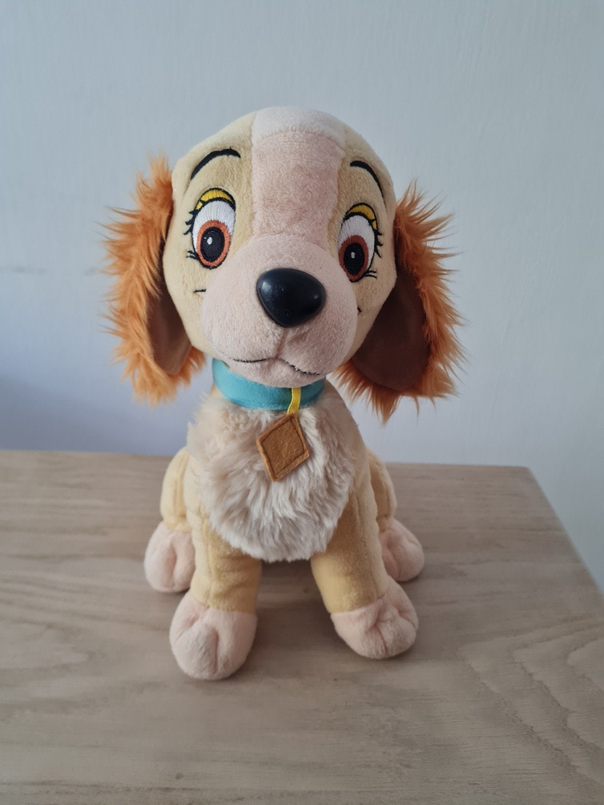 knuffel Disney Lady & Vagebond, Ophalen of Verzenden, Zo goed als nieuw, Overige typen