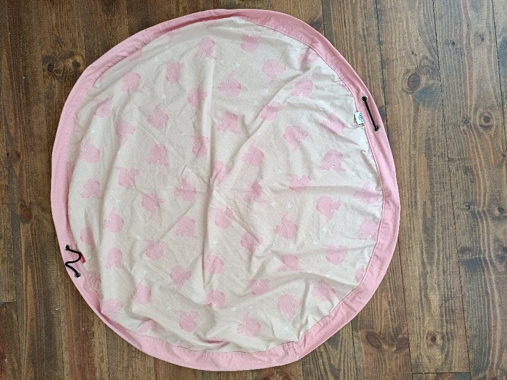 Play & Go opbergzak / speelmat olifantjes 2 in 1, Kinderen en Baby's, Ophalen of Verzenden, Zo goed als nieuw