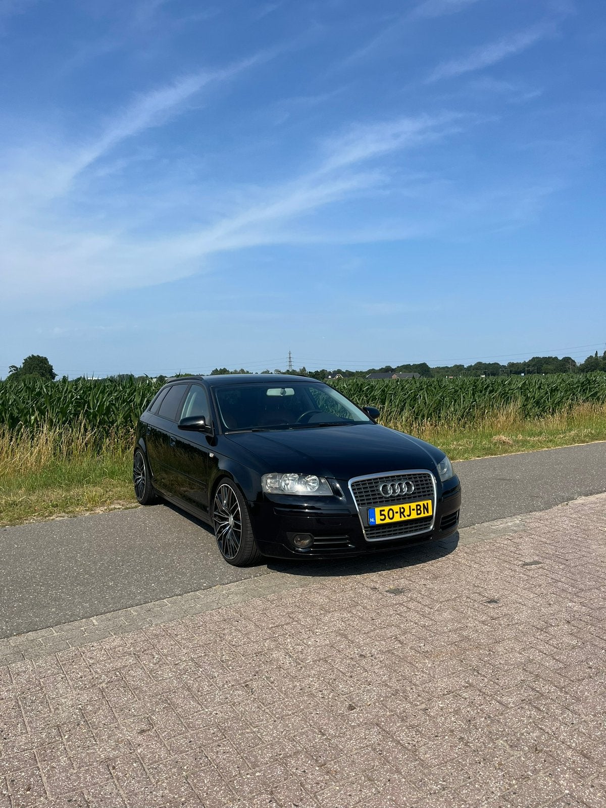 Audi A3 2.0 Sportback 147KW Tfsi DSG 2005 Zwart nieuwe apk!, Auto's, Audi, 4 cilinders, 1984 cc, Zwart, Particulier