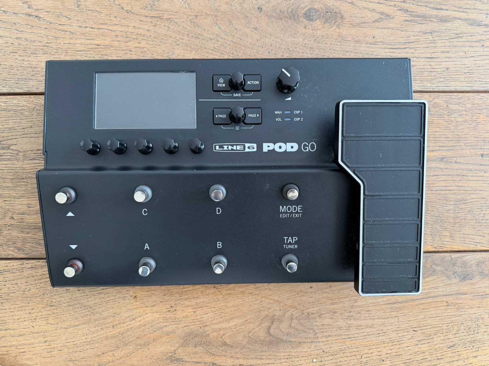 Line 6 pod go met adapter plus reserve adapter, Muziek en Instrumenten, Effecten, Ophalen, Zo goed als nieuw