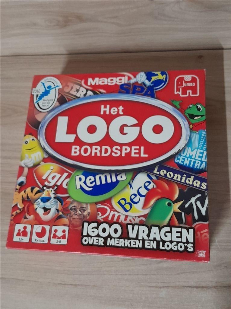 het logo bordspel - s5420, Hobby en Vrije tijd, Gezelschapsspellen | Bordspellen, Verzenden, Zo goed als nieuw