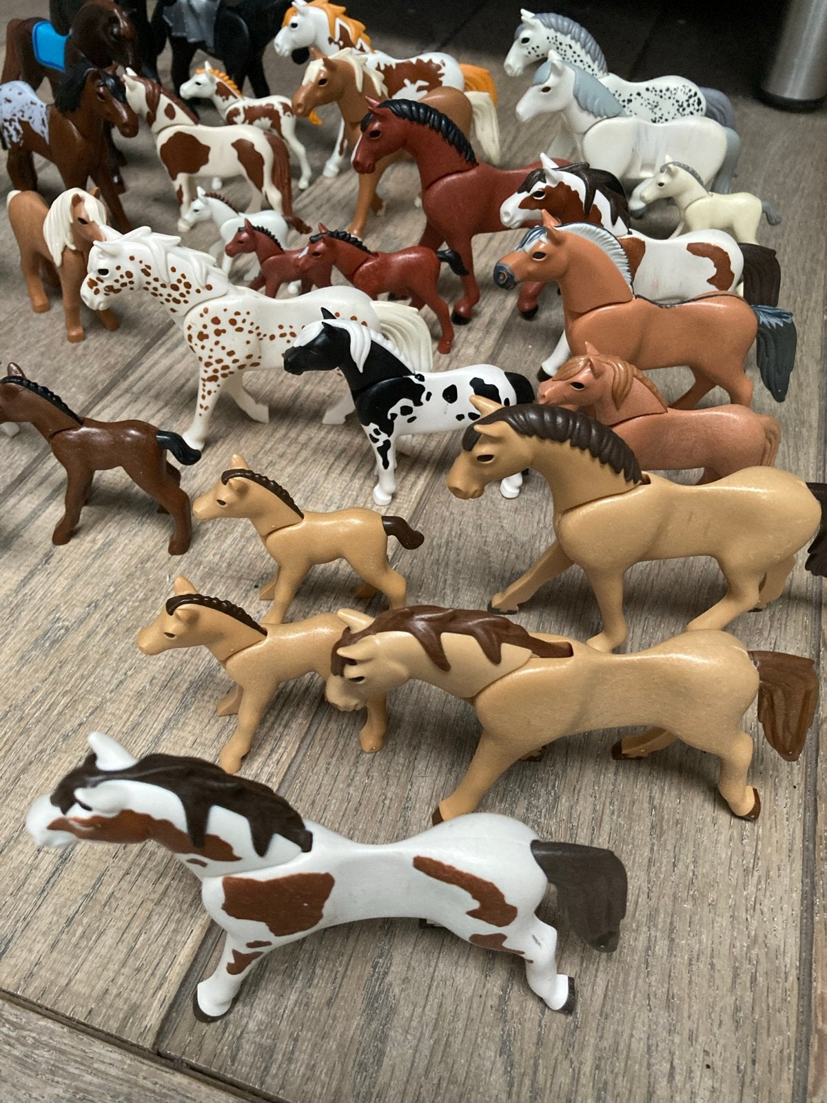 Grote Playmobil paardenmanege set met veel extra's, Ophalen of Verzenden, Gebruikt, Jongen of Meisje
