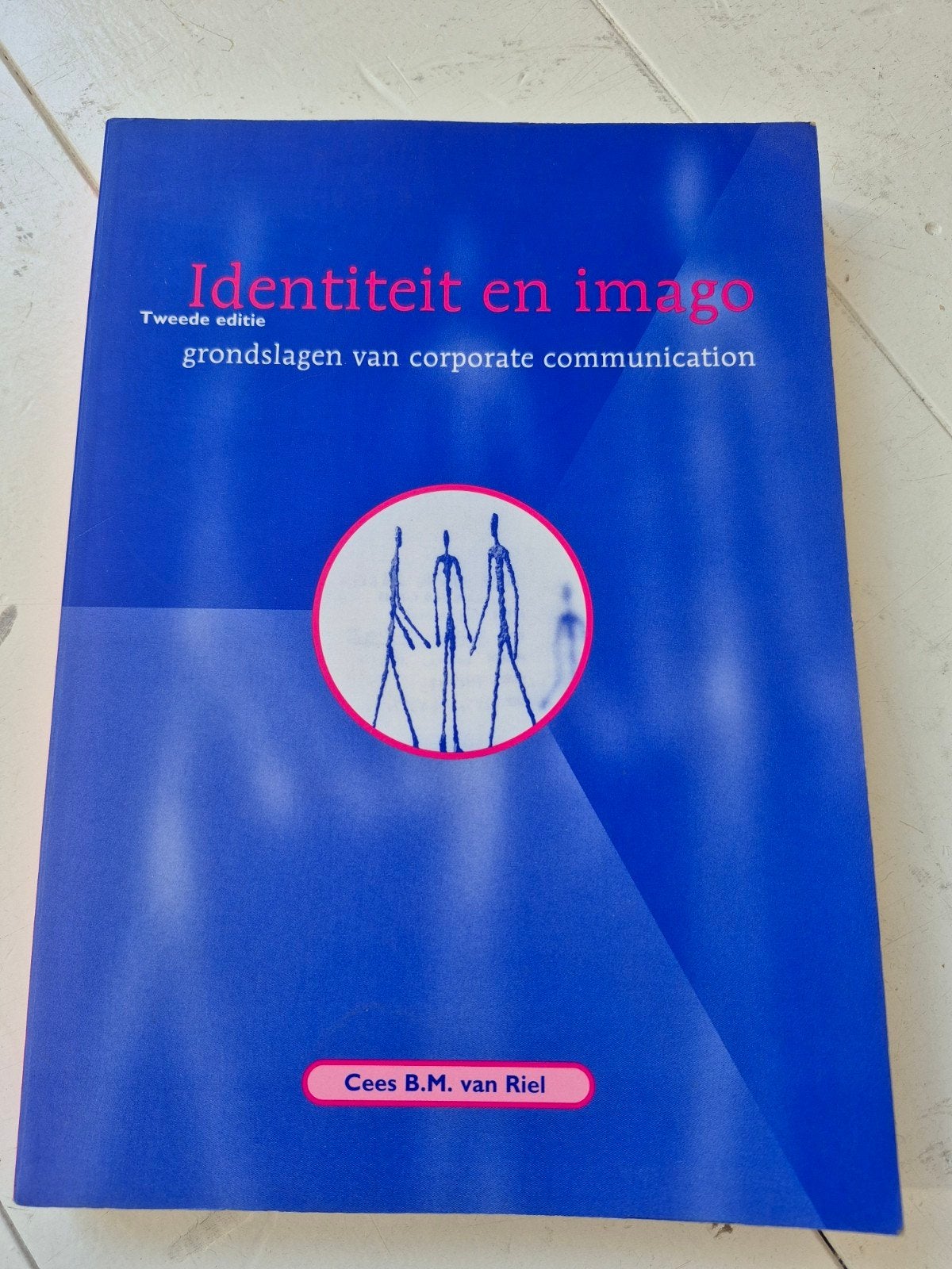 Identiteit en imago: grondslagen van corporate communication, Boeken, Zo goed als nieuw, Gamma, Cees B.M. van Riel, HBO