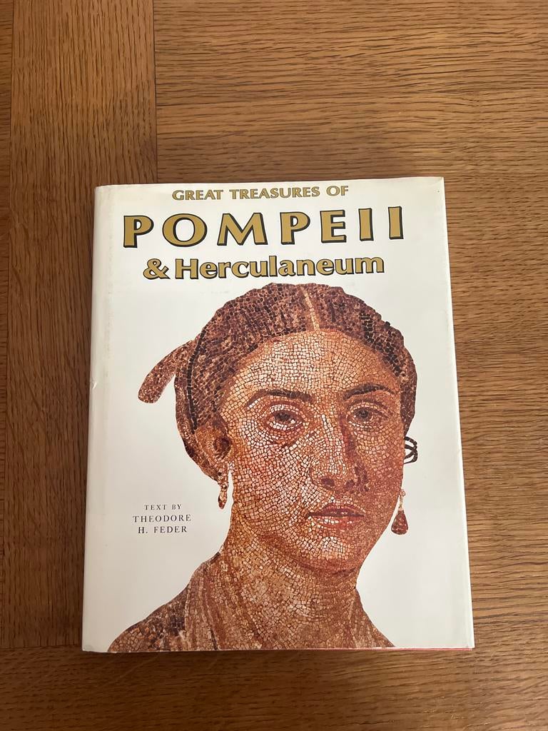 Great Treasures of Pompeii & Herculaneum - Theodore H. Feder, Ophalen of Verzenden, Zo goed als nieuw