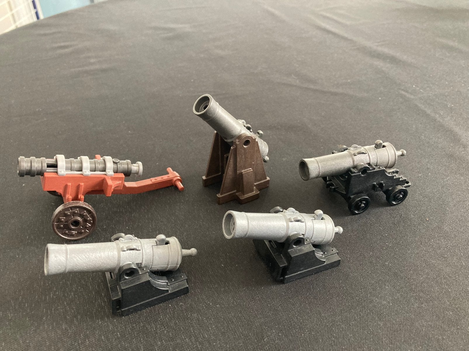 Playmobil diverse kanonnen., Ophalen of Verzenden, Zo goed als nieuw
