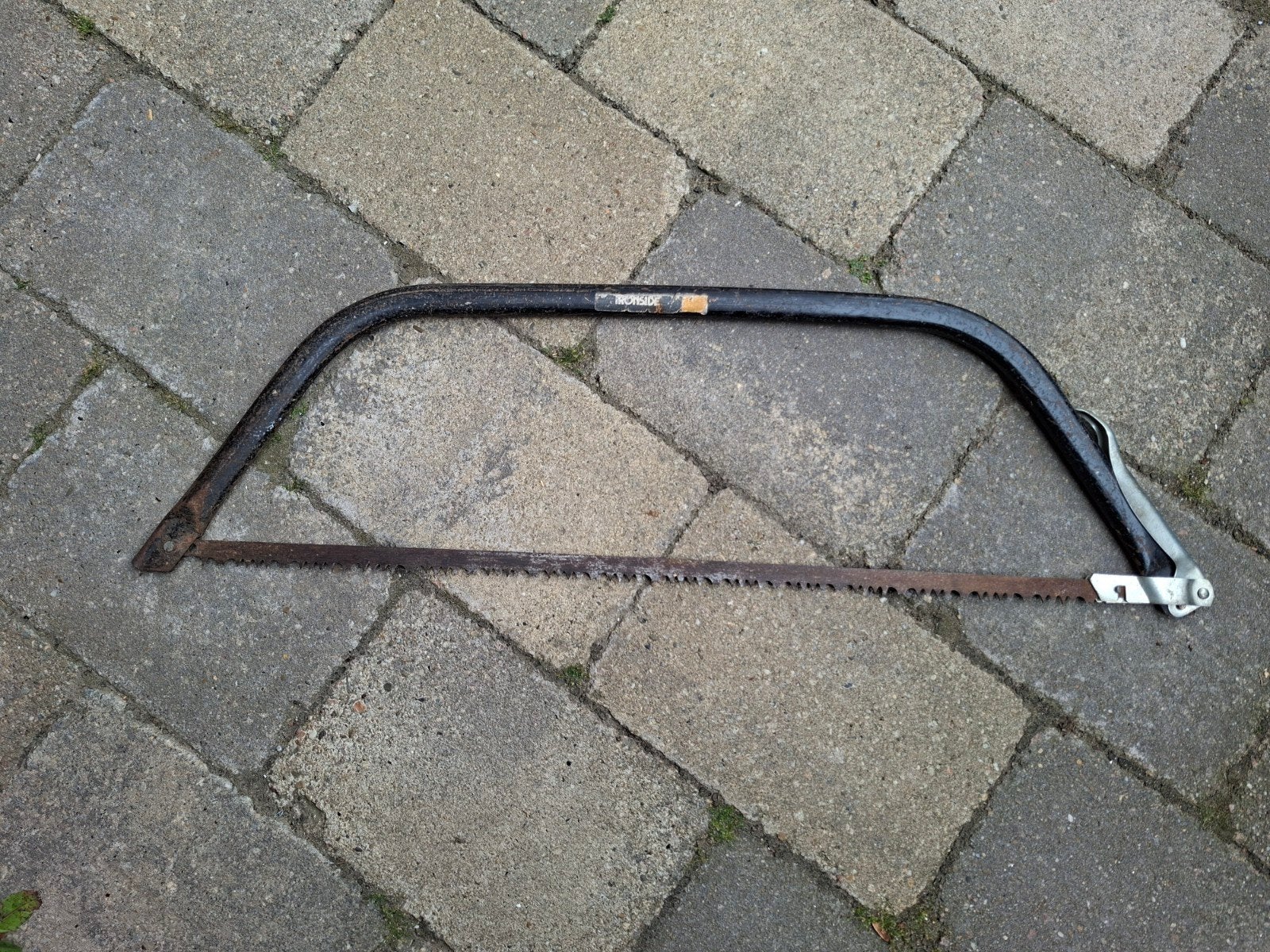 Hout zaag, Ophalen