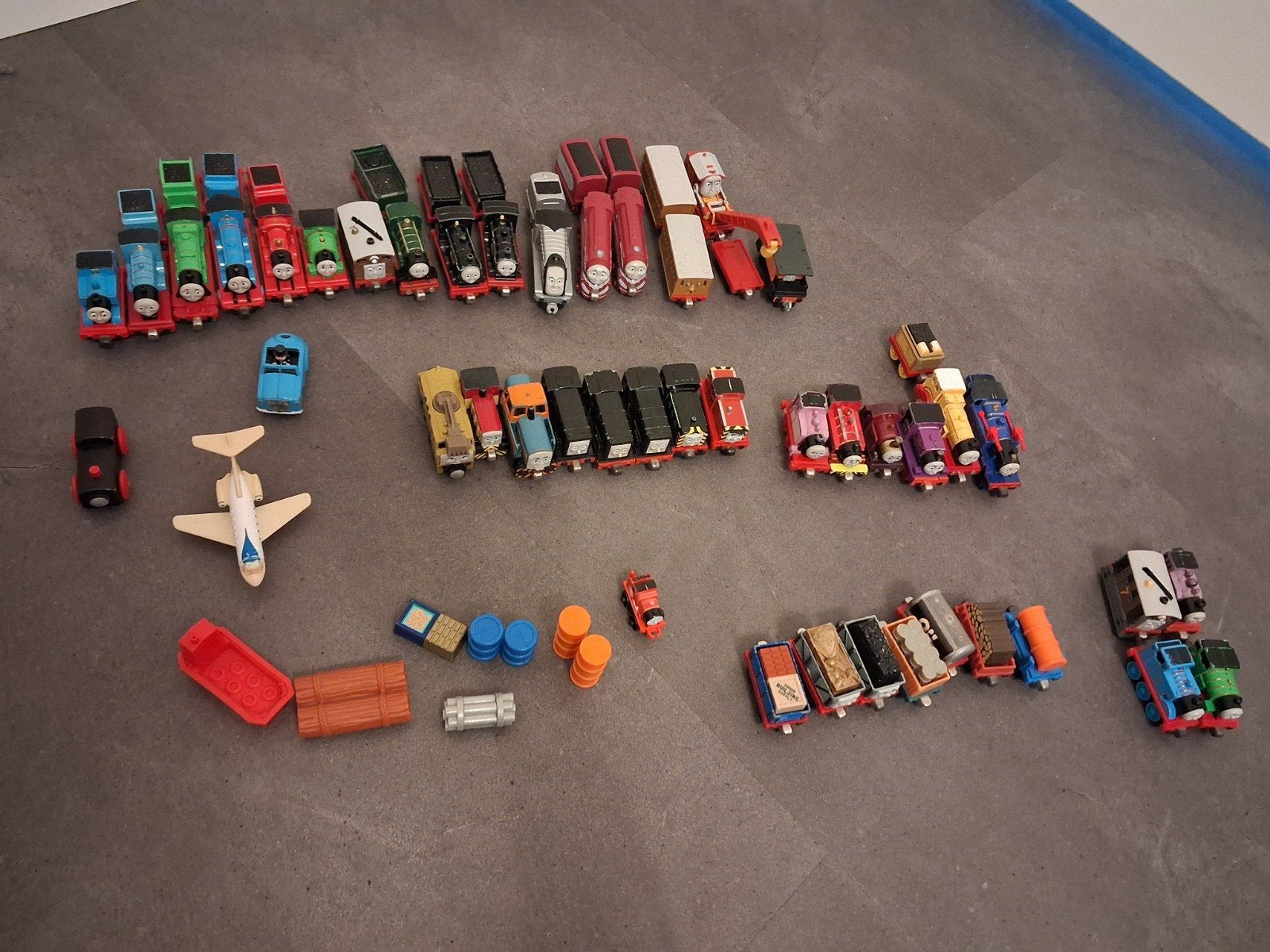Grote Thomas de Trein collectie met banen en treinen, Ophalen, Gebruikt