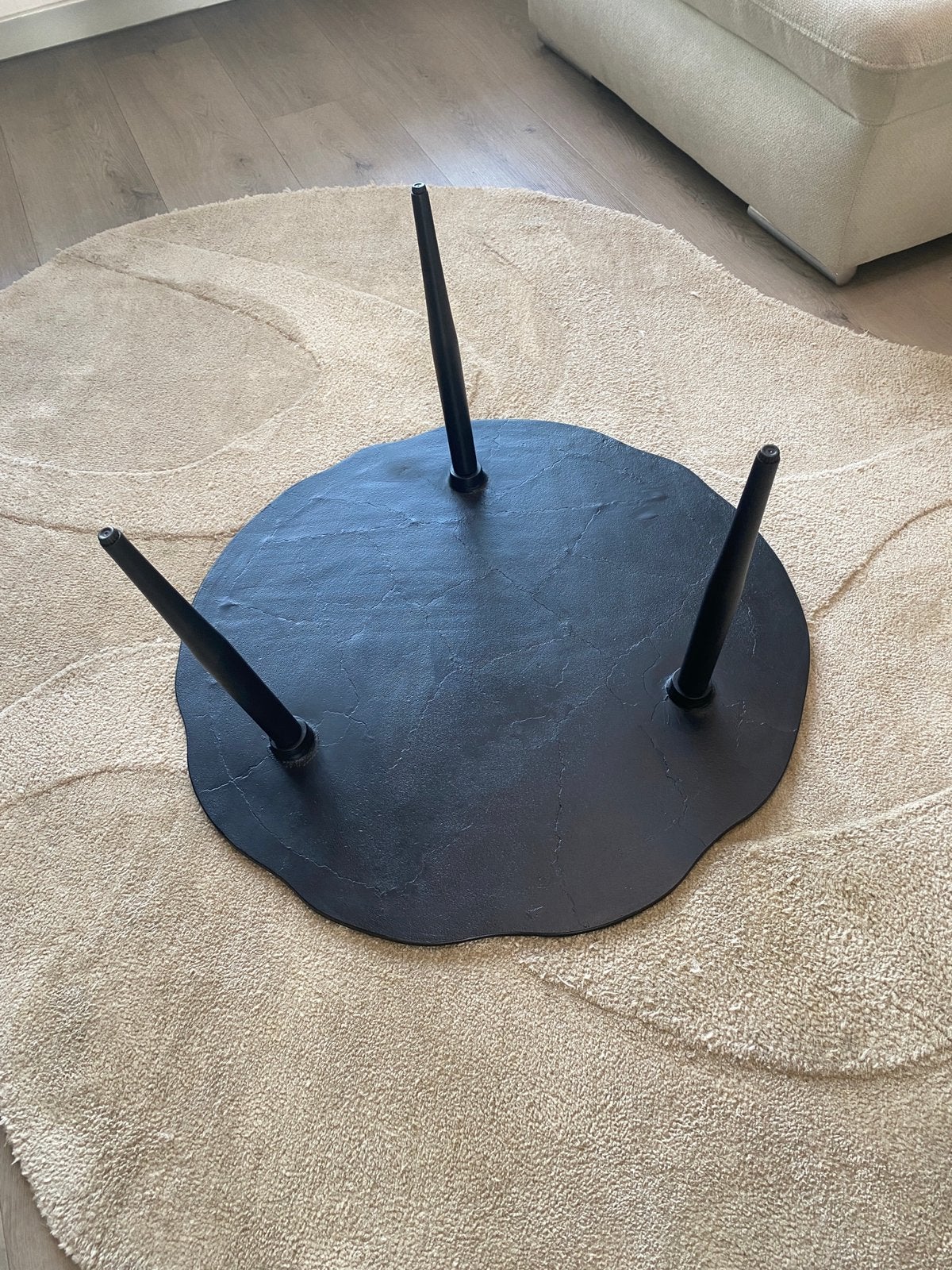 Foto 8 van Coco Maison Vica Salontafel Ø70cm Zwart - Nieuw in doos