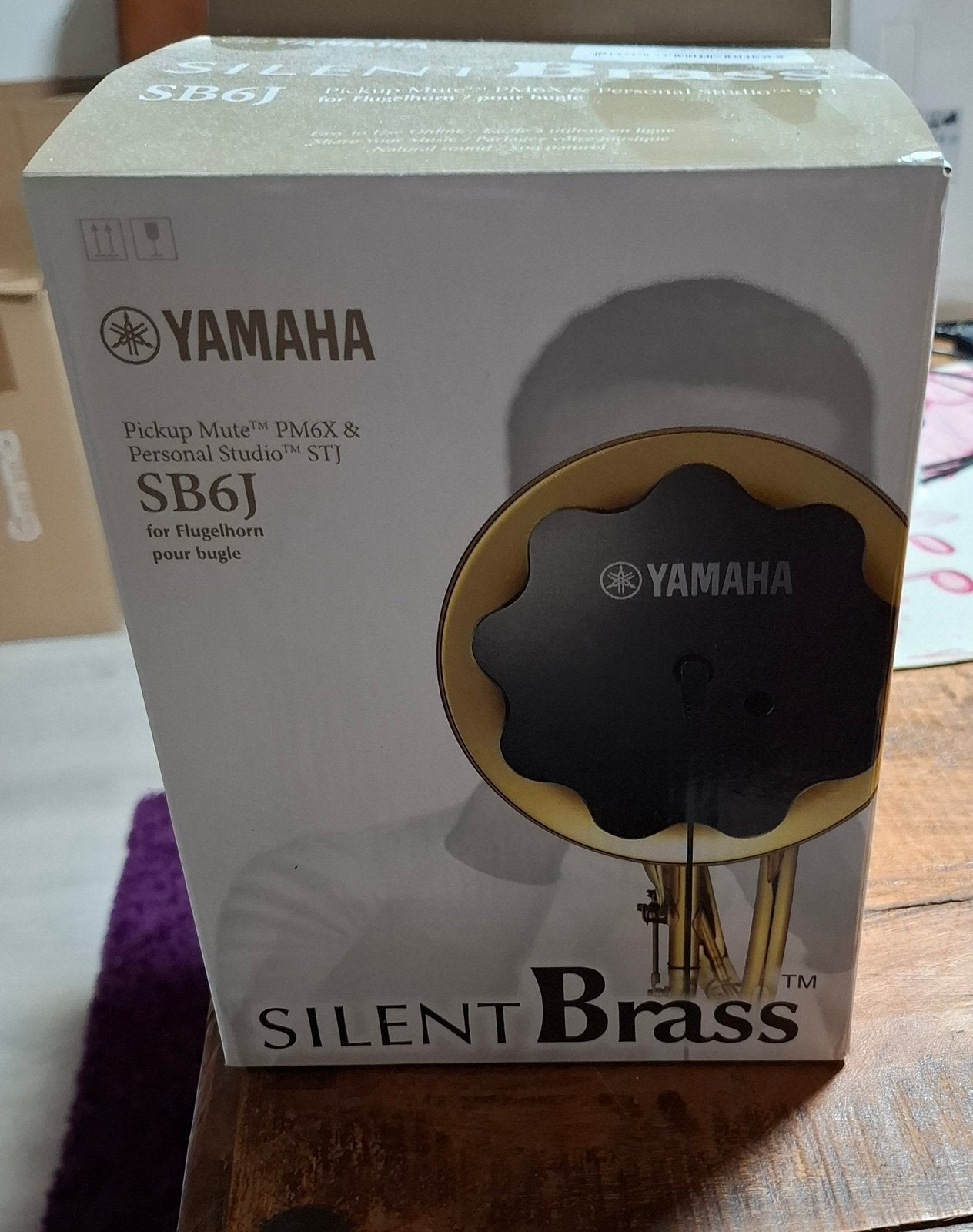 Yamaha silent brass SB6J  Pickup Mute, Muziek en Instrumenten, Blaasinstrumenten | Trompetten, Ophalen of Verzenden, Nieuw