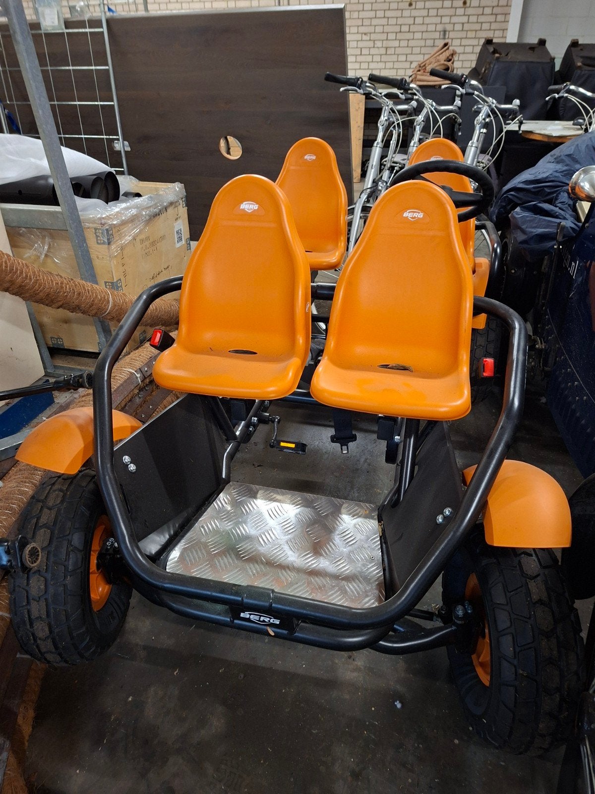Berg Skelter Grand Tour Off-Road - Familieplezier!, Ophalen, Terugtraprem, Gebruikt, Verstelbare zitting