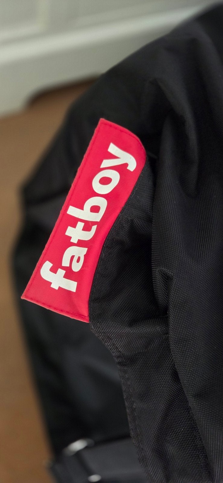 Fatboy outdoor zitzak voor binnen & buiten – Zwart, Huis en Inrichting, Zitzakken, Ophalen, Zo goed als nieuw, Zwart