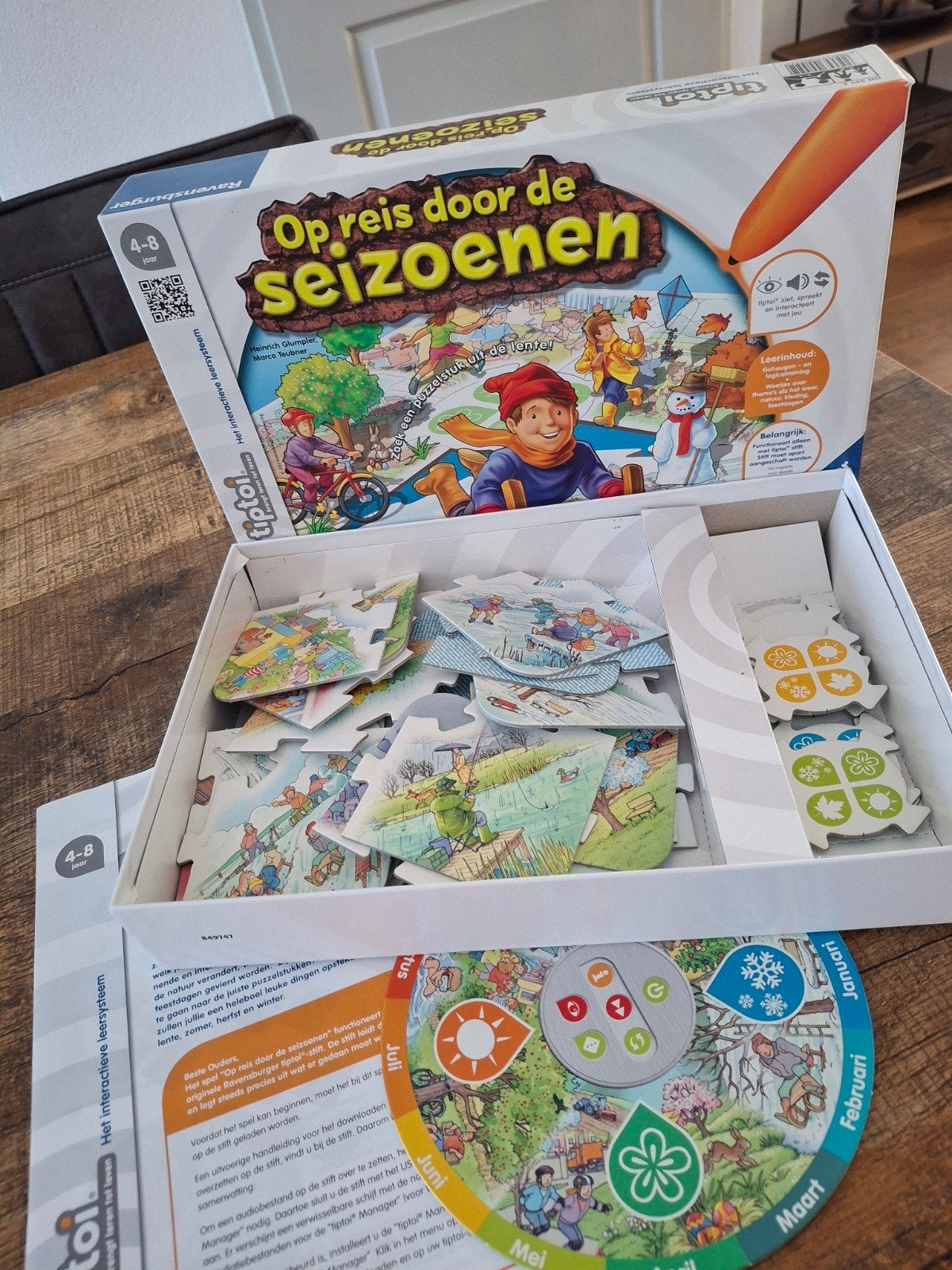 tiptoi op reis door de seizoenen, Ophalen of Verzenden