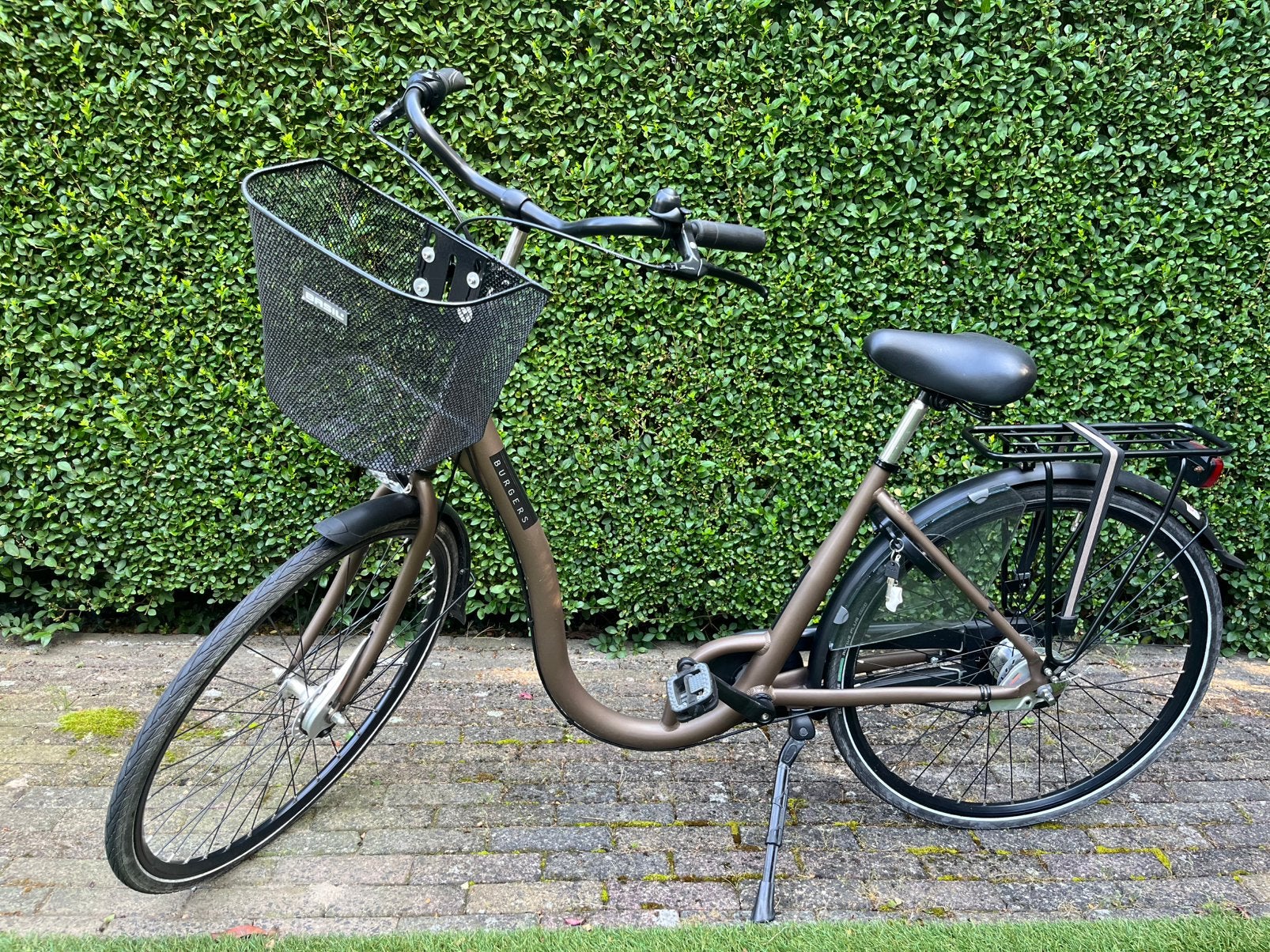 Burgers damesfiets met lage instap maat M, Versnellingen, Zo goed als nieuw, 50 tot 53 cm, Ophalen