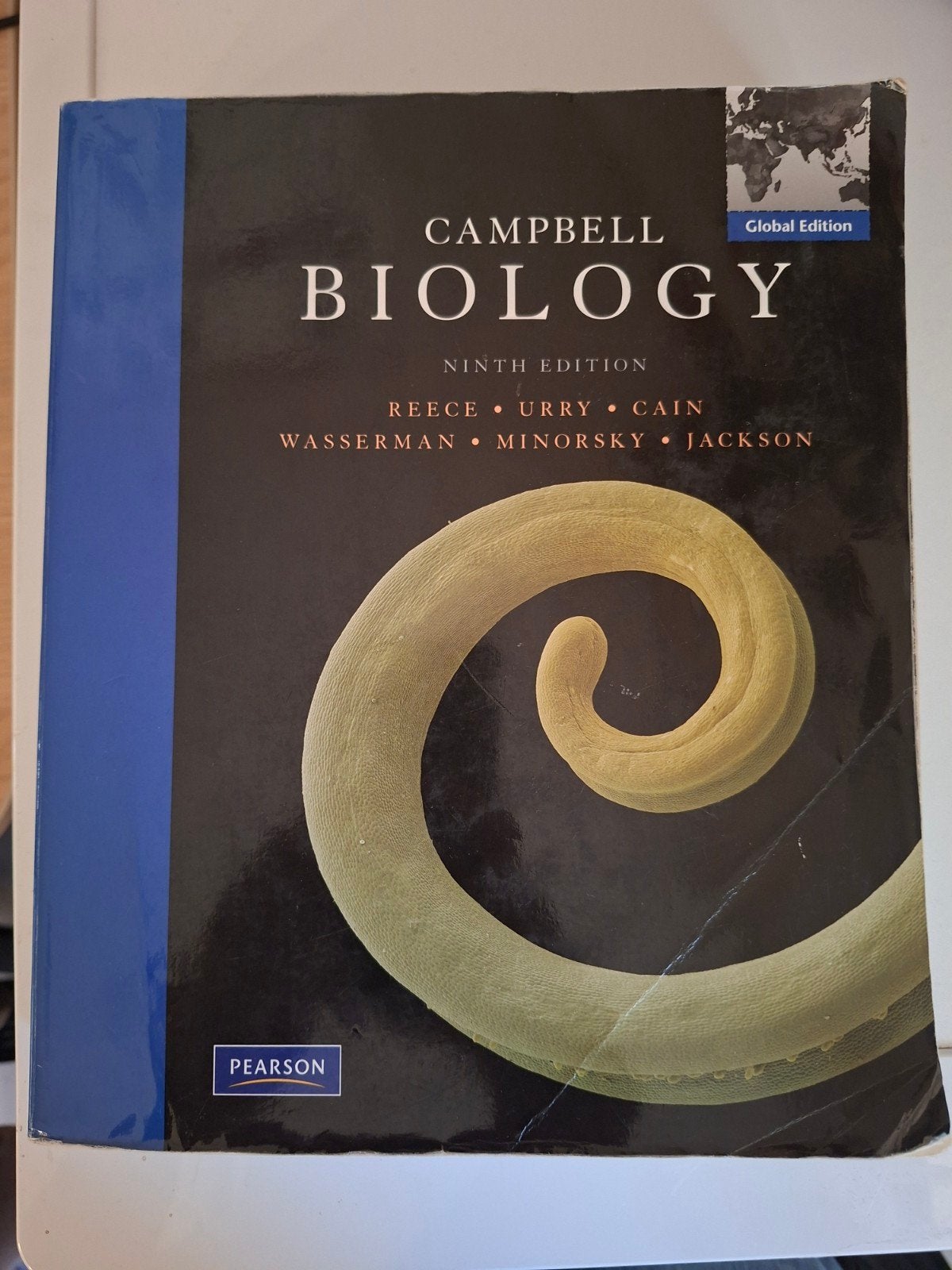 Campbell Biology - Global Edition (Ninth Edition), Gelezen, Reece, Urry, Cain, Wasserman, Minorsky, Jackson, Ophalen of Verzenden