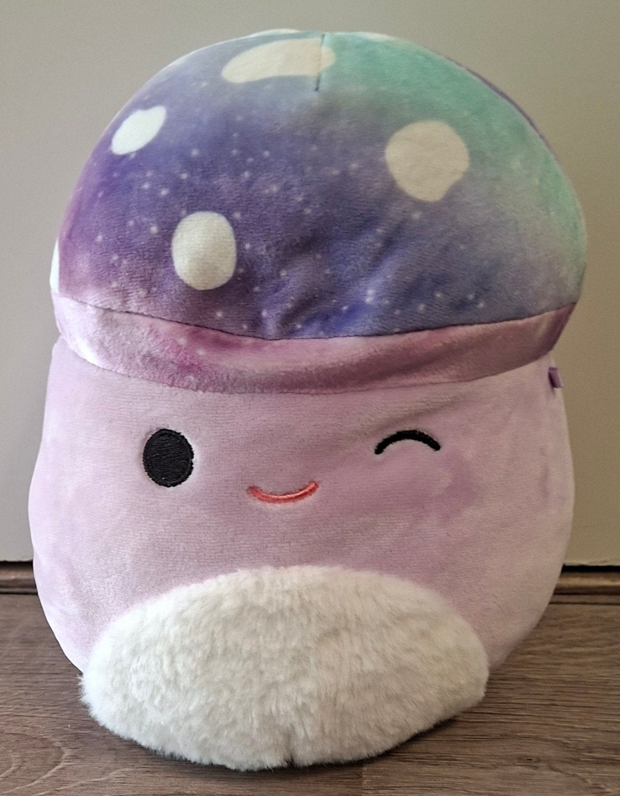 squishmallow paddestoel, Overige typen, Ophalen of Verzenden, Zo goed als nieuw, Meerkleurig