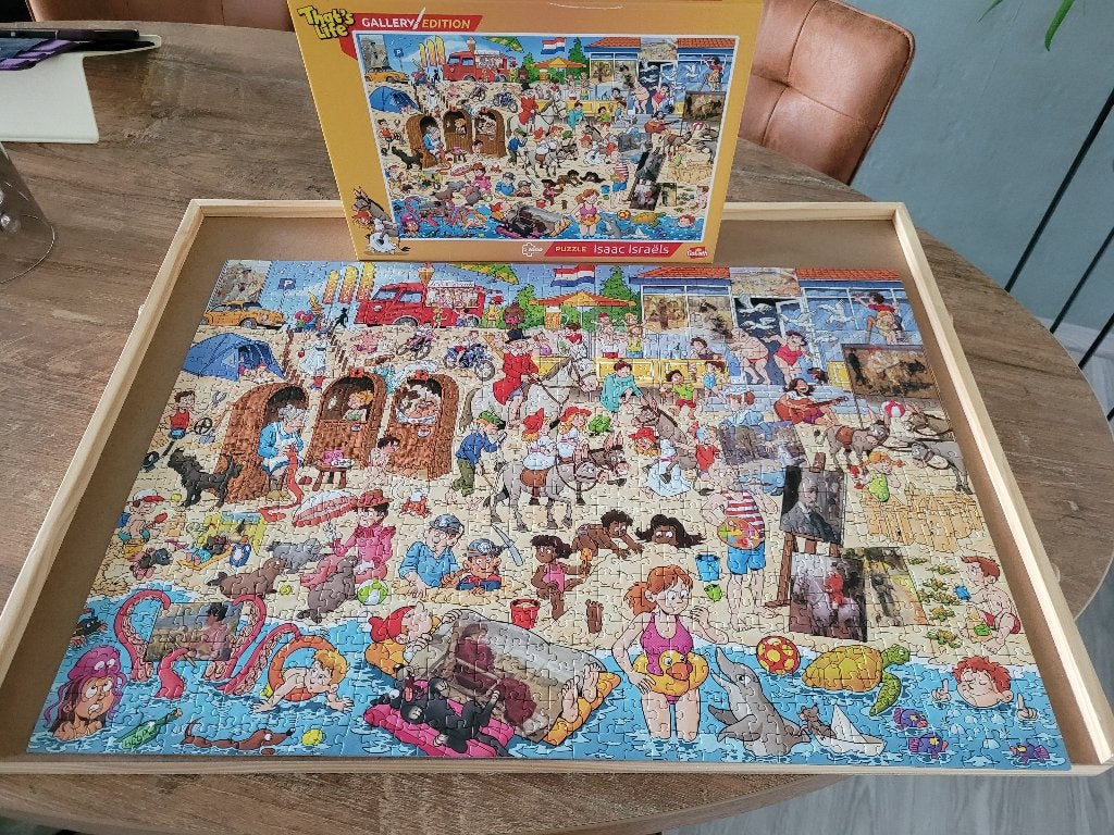 THAT'S LIFE GALLERY EDITION= ISAAC ISRAÉLS 1000 stukjes 5,00, Hobby en Vrije tijd, Denksport en Puzzels, Ophalen of Verzenden