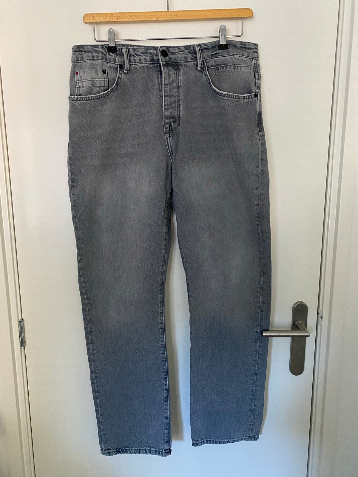 Anti Blue Bruno Straight Jeans - Grijs W34L34, Ophalen of Verzenden, Zo goed als nieuw, Grijs, W33 - W34 (confectie 48/50)