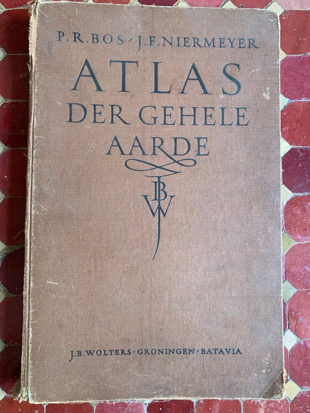 Bos-Niermeyer Schoolatlas der Gehele Aarde 1947, Boeken, Bosatlas, 1800 tot 2000, Wereld, Ophalen