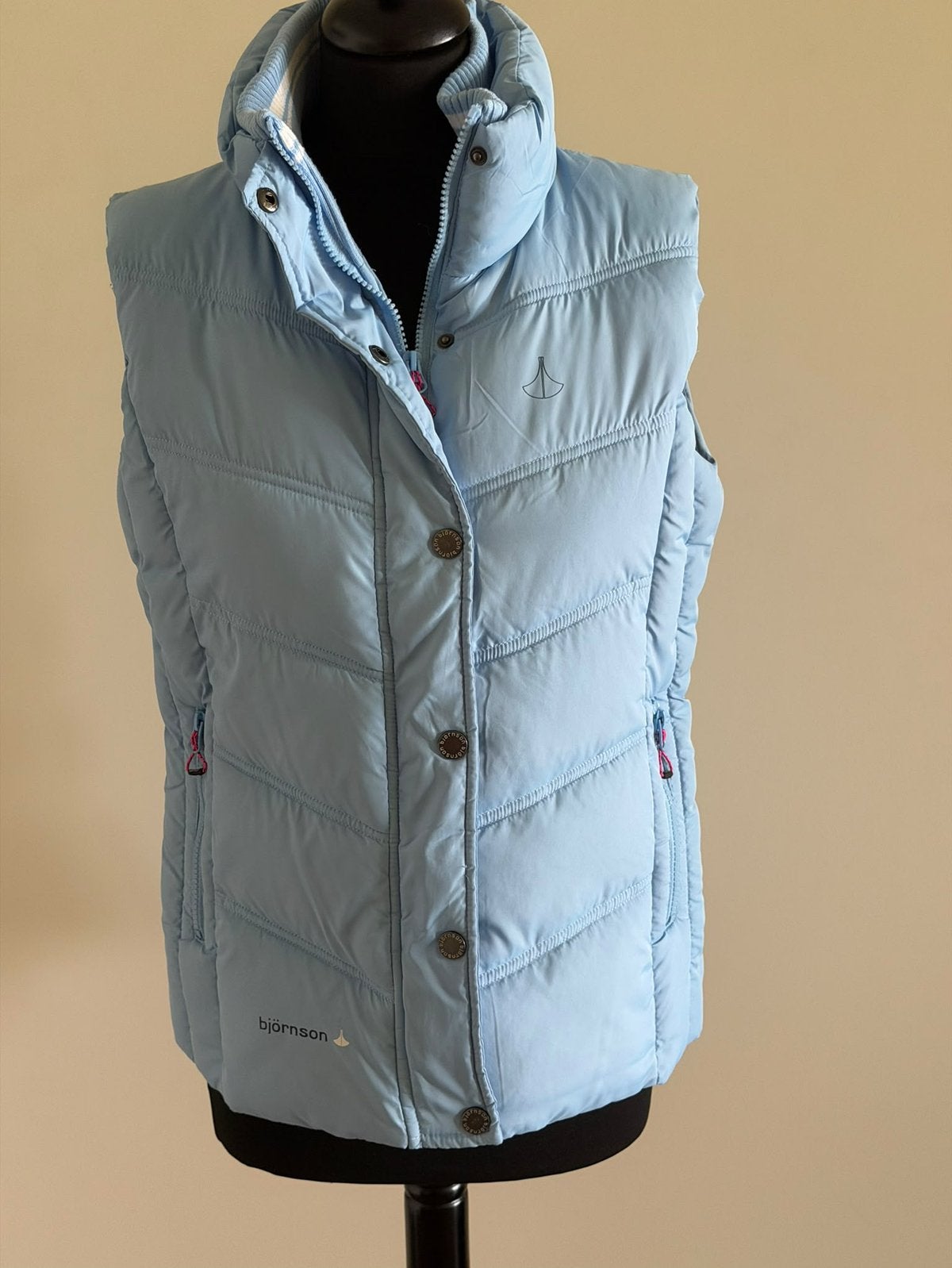Dames bodywarmer, Kleding | Dames, Bodywarmers, Ophalen of Verzenden, Zo goed als nieuw, Maat 36 (S), Blauw