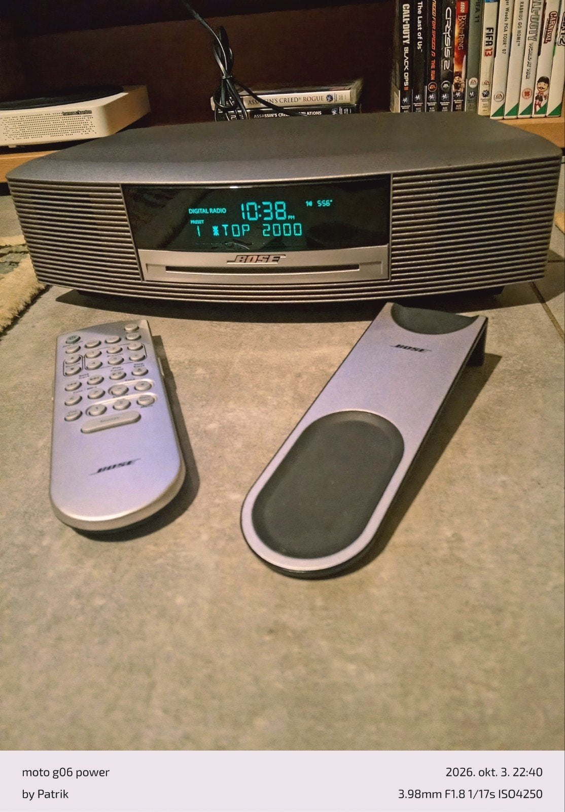 BOSE Wawe Music System III + Premium remote+ cradle, Ophalen, Zo goed als nieuw