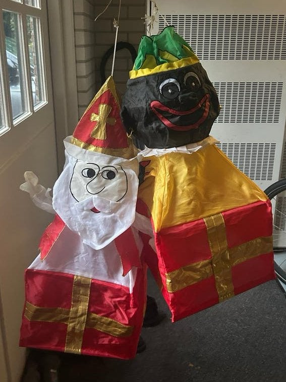 Sint en piet vintage retro, Diversen, Ophalen of Verzenden, Zo goed als nieuw
